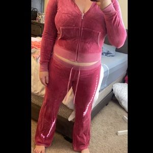 Vintage Juicy Couture Velour Track Suit